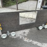 Keramik "Iron Copper" satin Arbeitsplatte